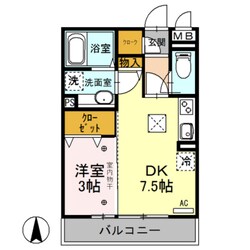 エタルナ倉賀野の物件間取画像